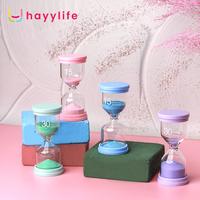 Gambar HAYYLIFE JAM PASIR - JAM PASIR PENGHITUNG WAKTU TYPE CUTE MACAROON (15 MIN DAN 30 MIN) Kitchenware HL-AGA705 - pink 15 min dari hayylife Kab. Tangerang 1 Tokopedia
