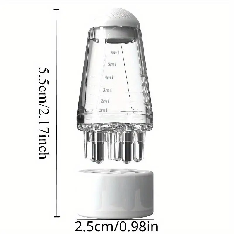 Scalp Applicator, Mini Portable Head Essential Oil Roller Ball Massage Comb, Hair Fixing Liquid Guide Comb, Hair Care & Styling Tool for Women & Men 7