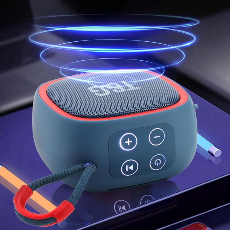 T & G - Loa Bluetooth mini di động kết nối không dây Âm thanh nổi thể thao ngoài trời hỗ trợ thẻ TF FM Âm thanh xe hơi Nghe Nhạc 