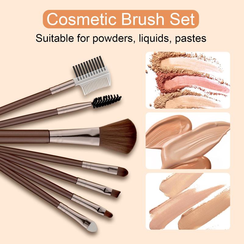 Product Introduction of Makeup Set, 1 Set Multi-functional Makeup Eyeshadow Palette & Brush & Sponge & Eyeliner & Lipstick & More, Professional Makeup Set for Women, Cosmetic 7