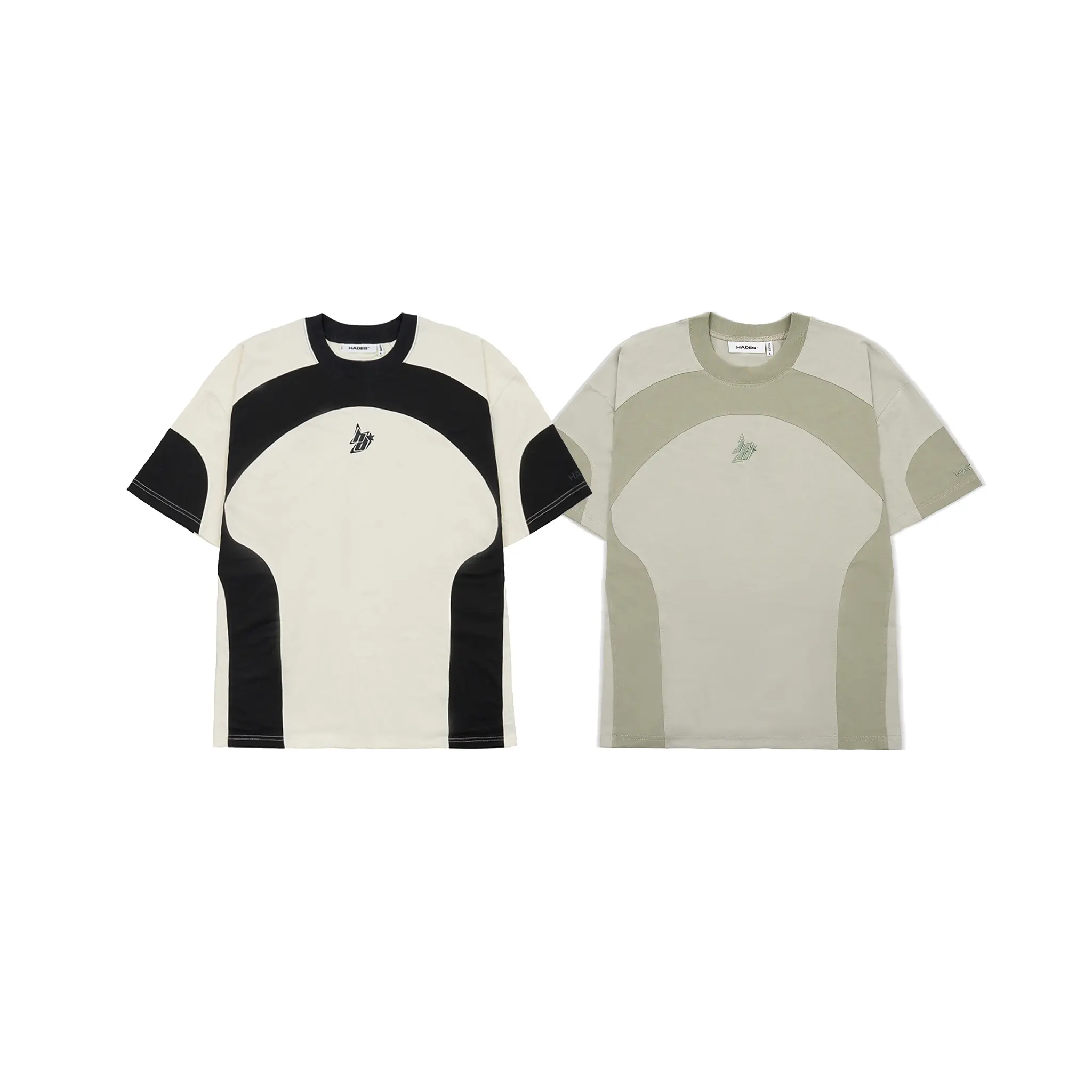 ÁO THUN TAY LỠ UNISEX PARALLEL TEE COTTON 2 CHIỀU - HADES BRAND CHÍNH HÃNG UNISEX Cổ Tròn