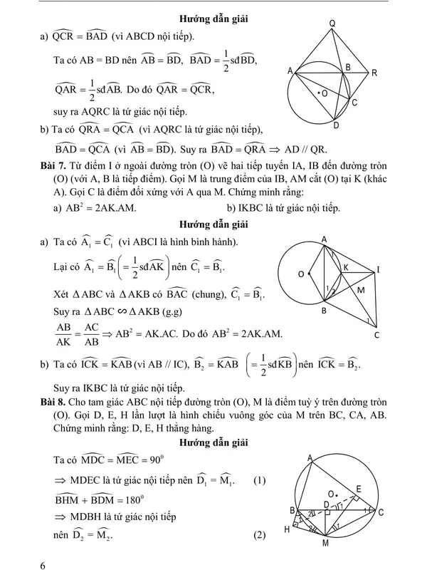 Sách - Tài Liệu Bồi Dưỡng Học Sinh Giỏi Toán THCS Các Chuyên Đề Hình Học 9 Tập 2 6
