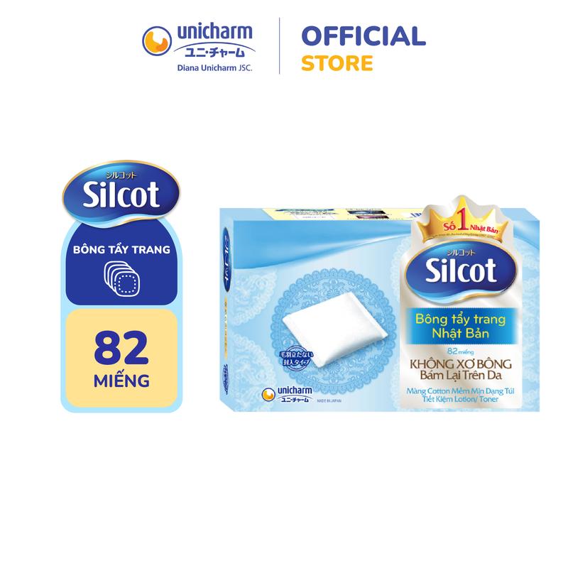 Bông Tẩy Trang Silcot 82 Miếng/Hộp 0