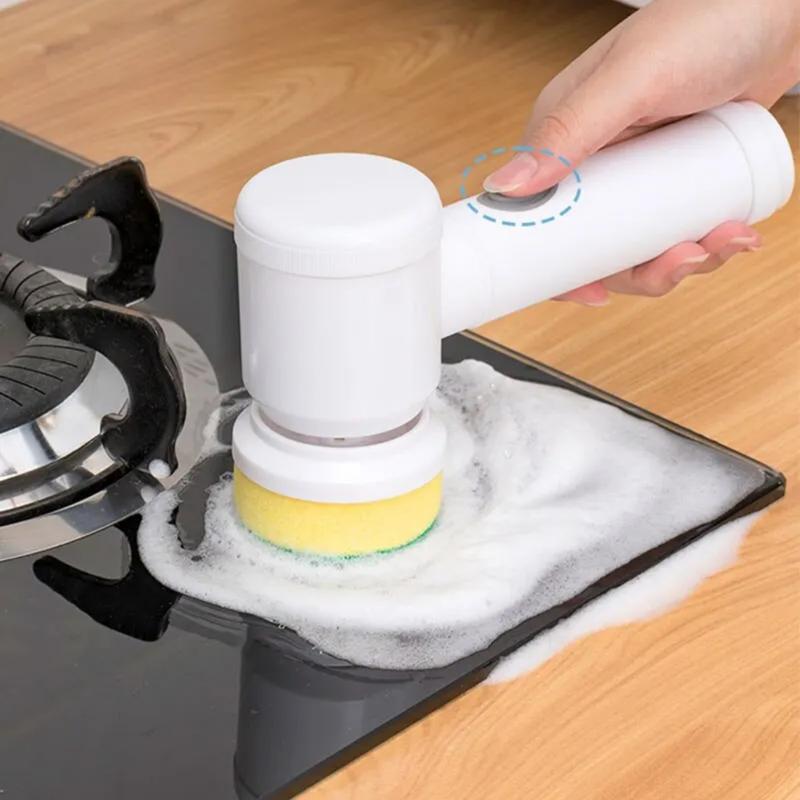 Multi-functional Electric Cleaning Brush for Kitchen and Bathroom - Wireless Handheld Power Scrubber for Dishes, Pots, and Pans 3