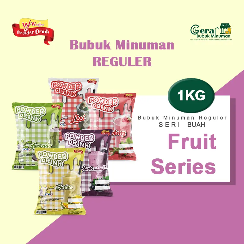 1kg Bubuk Minuman FRUIT SERIES