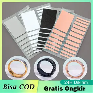 Stiker Tape Pengganjal Cincin Pengecil Kebesaran Longgar Bahan Silikon / Alat Pengganjal Ganjalan Pengecil Pengatur Ukuran Cincin Ring Adjuster Size