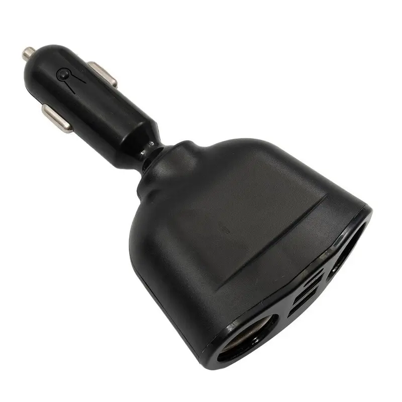 Bộ Chia Ổ Cắm Bật Lửa Ô Tô, Sạc Nhanh PD QC3.0, 12V-24V, Bộ Sạc Ô Tô 7