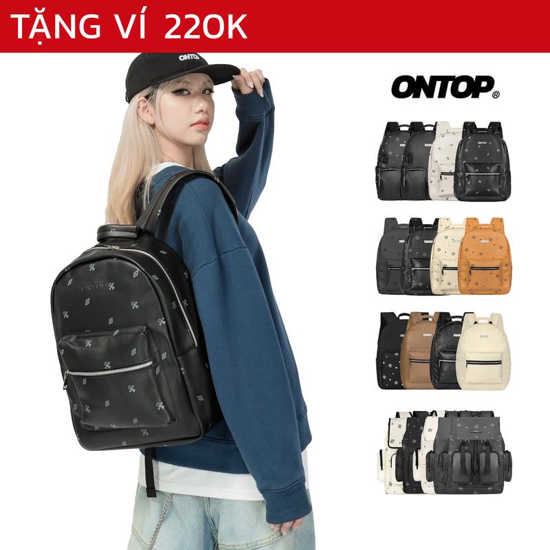 Balo đi học thời trang ONTOP, có họa tiết - Level Backpack