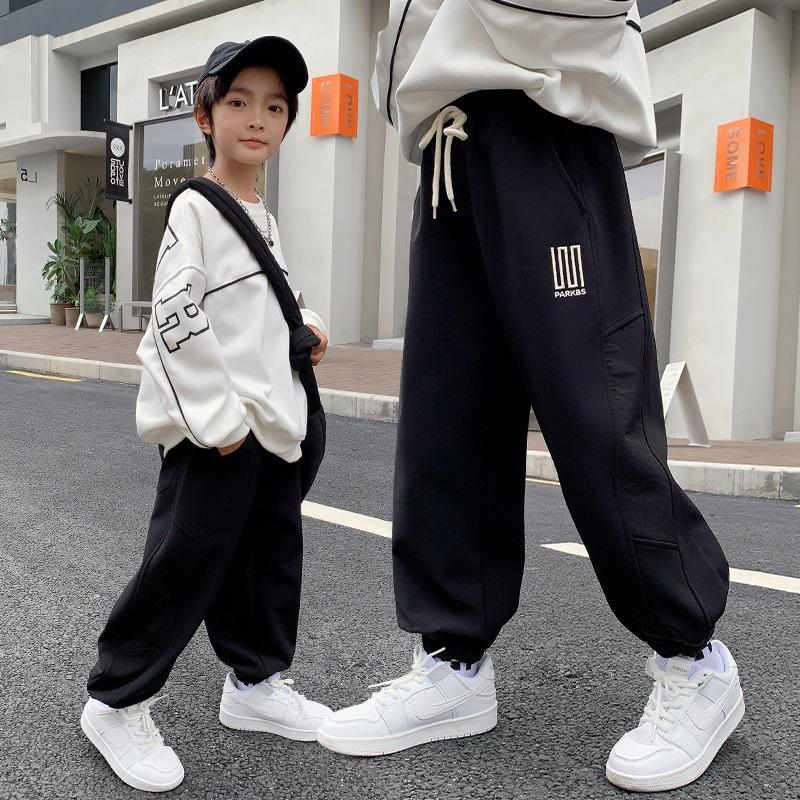Quần dài thu đông bé trai, bé gái 18-52kg từ 6-14 tuổi PARKBS. Quần đi học cho bé, quần áo thu đông 1