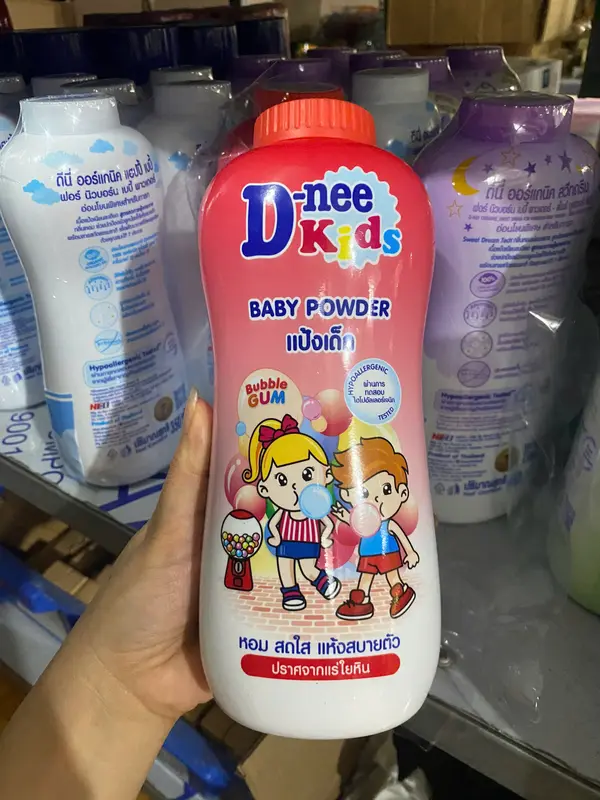 01 Chai Phấn Rôm Dnee Baby Powder 350g Thái Lan 3