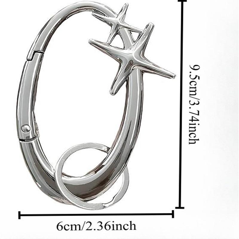 Shiny Carabiner, Shiny Carabiner Belt Loop Accessory, Fashion Accessory for Outdoor Camping & Everyday Use 1