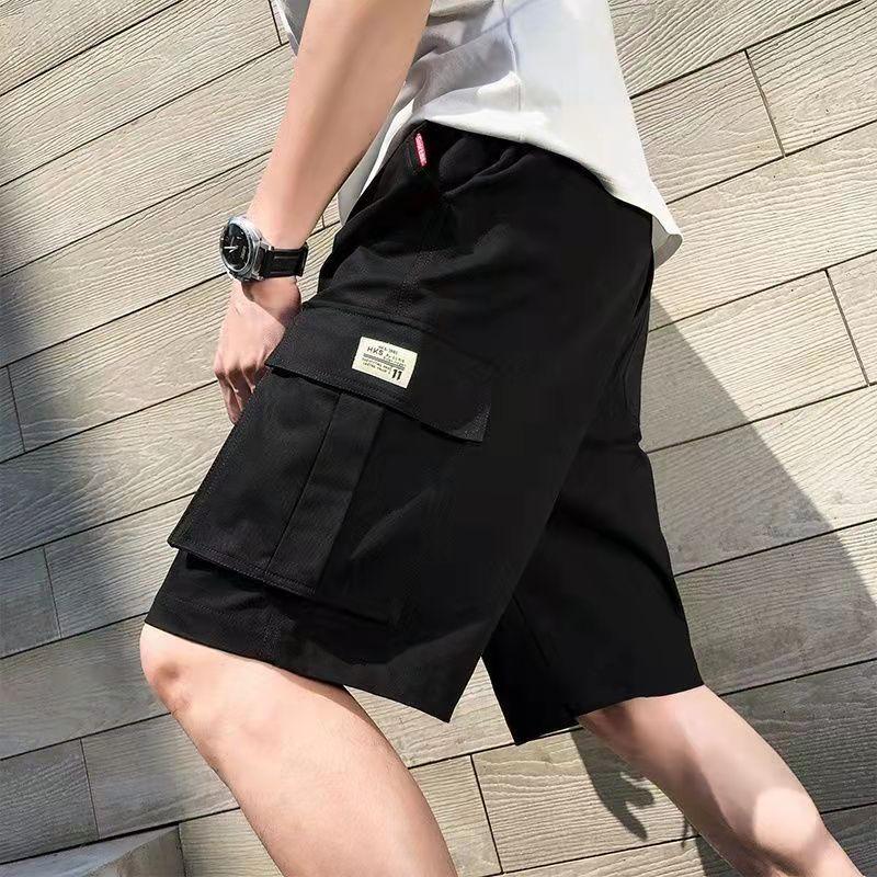 Quần Soóc Nam, Thích Hợp Cho Mùa Hè, Phong Cách Capris, Ngắn, Thể Thao, Đẹp Trai, Dáng Rộng, Hợp Xu hướng, Quần Thường Ngày Có Thể Mặc Ngoài Trời Menswear 2