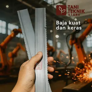 Potongan Gergaji Besi Merk Eberle Germany Tebal 1,6mm Lebar 3/4cm bahan pisau pahat kayu