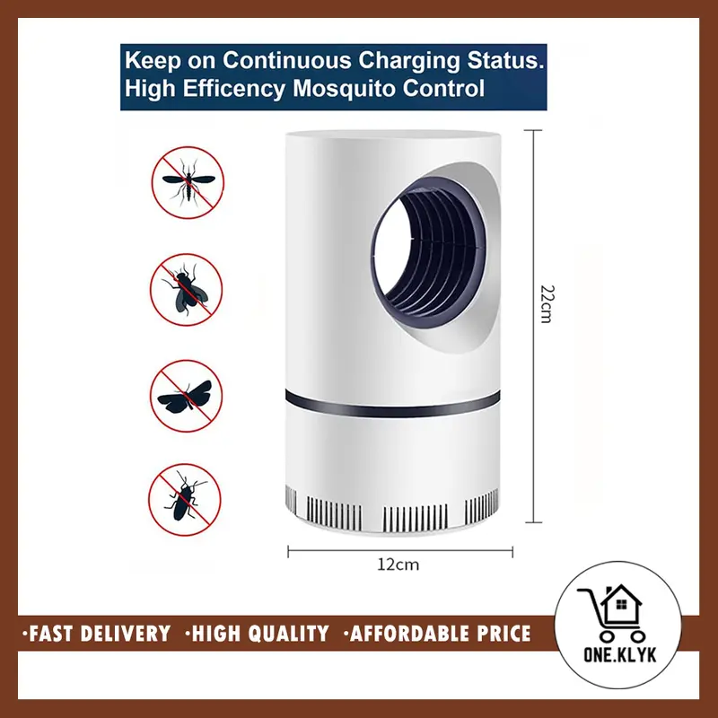 Mosquito Catcher - Perangkap Nyamuk Elektrik Lampu LED - Mosquito Killer 4