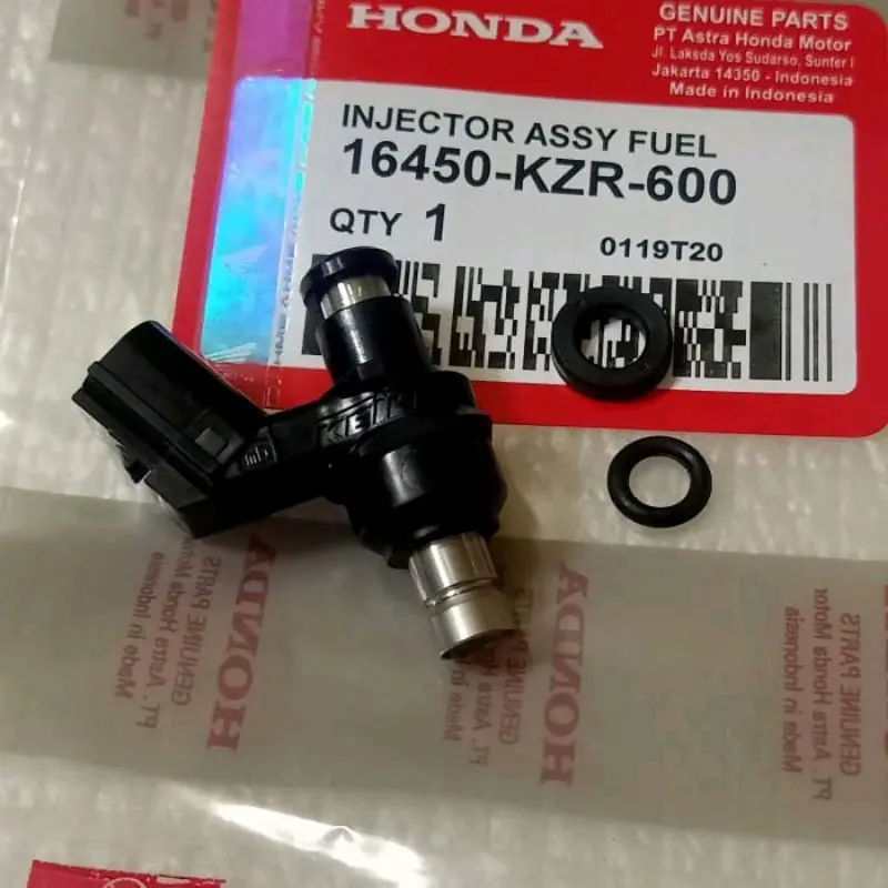 INJEKTOR 6 HOLE ORIGIONAL AHM VARIO 125 VARIO 125 LED BEAT FI BEAT ESP PCX NEW KZR KEIHIN INJEKTOR ASSY LUBANG 6 Motorcycle 0