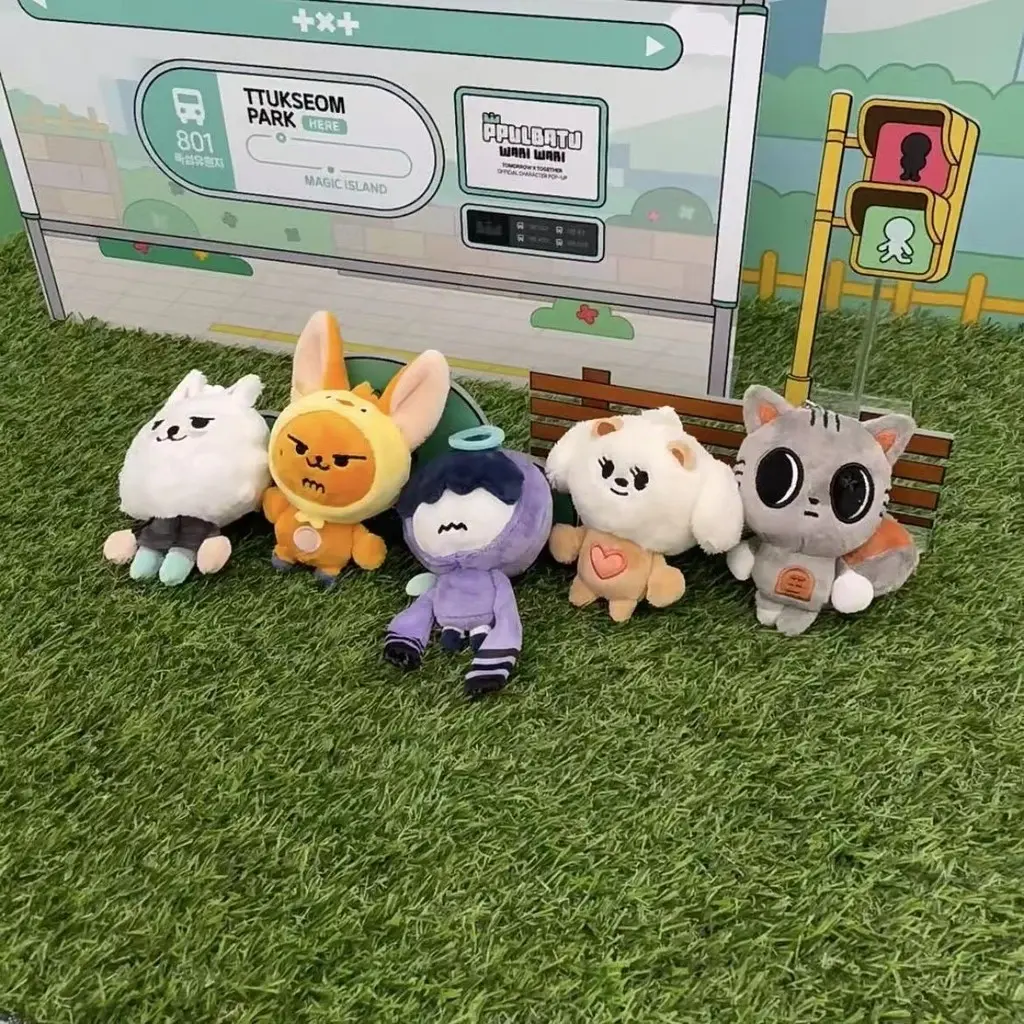 Kpop Idol TXT PPULBATU Plush Keyring Keychains TOMORROW X TOGETHER