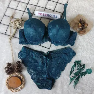 BRA SET bh + cd beha celana dalam wanita setelan renda import quality RC03 32-42 cup B Terlaris #4