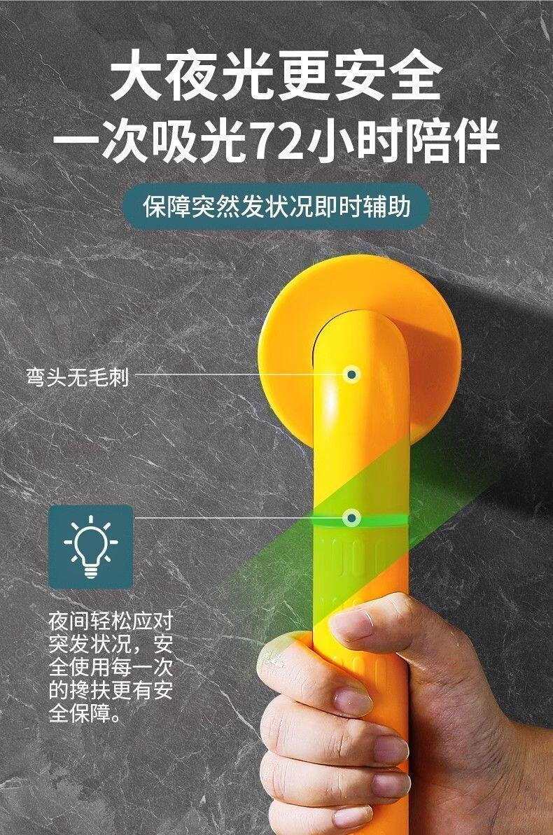 Product Introduction of Bathroom anti slip stainless steel handrail, barrier free bathroom, elderly safety, disabled toilet, toilet handle 5