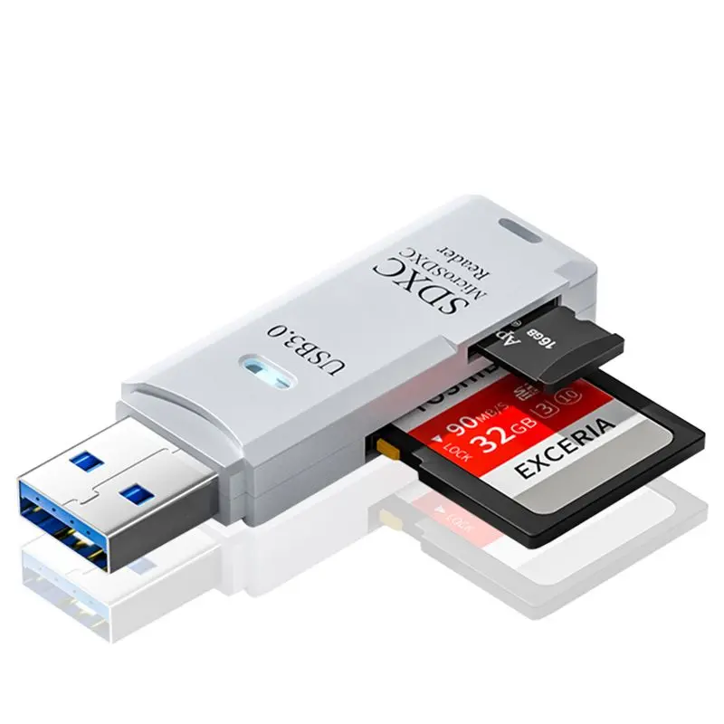 Đầu Đọc Thẻ, USB3.0, Cho Máy Ảnh Canon SLR, Thẻ SD Và Ổ Đĩa U, Đa Năng, Bộ Chuyển Đổi Tốc Độ Cao, Đọc Và Lưu Trữ, Thẻ TF 3