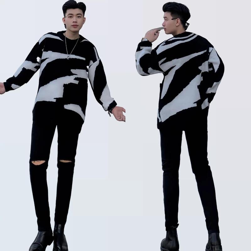 TOP GIÁ RẺ - Quần jean nam rách gối màu đen trơn chất bò đẹp co dãn tốt 4 chiều Có Túi form dáng skinny boy phố QS50 Menswear Pants TCS Trùm Chuyên Sỉ