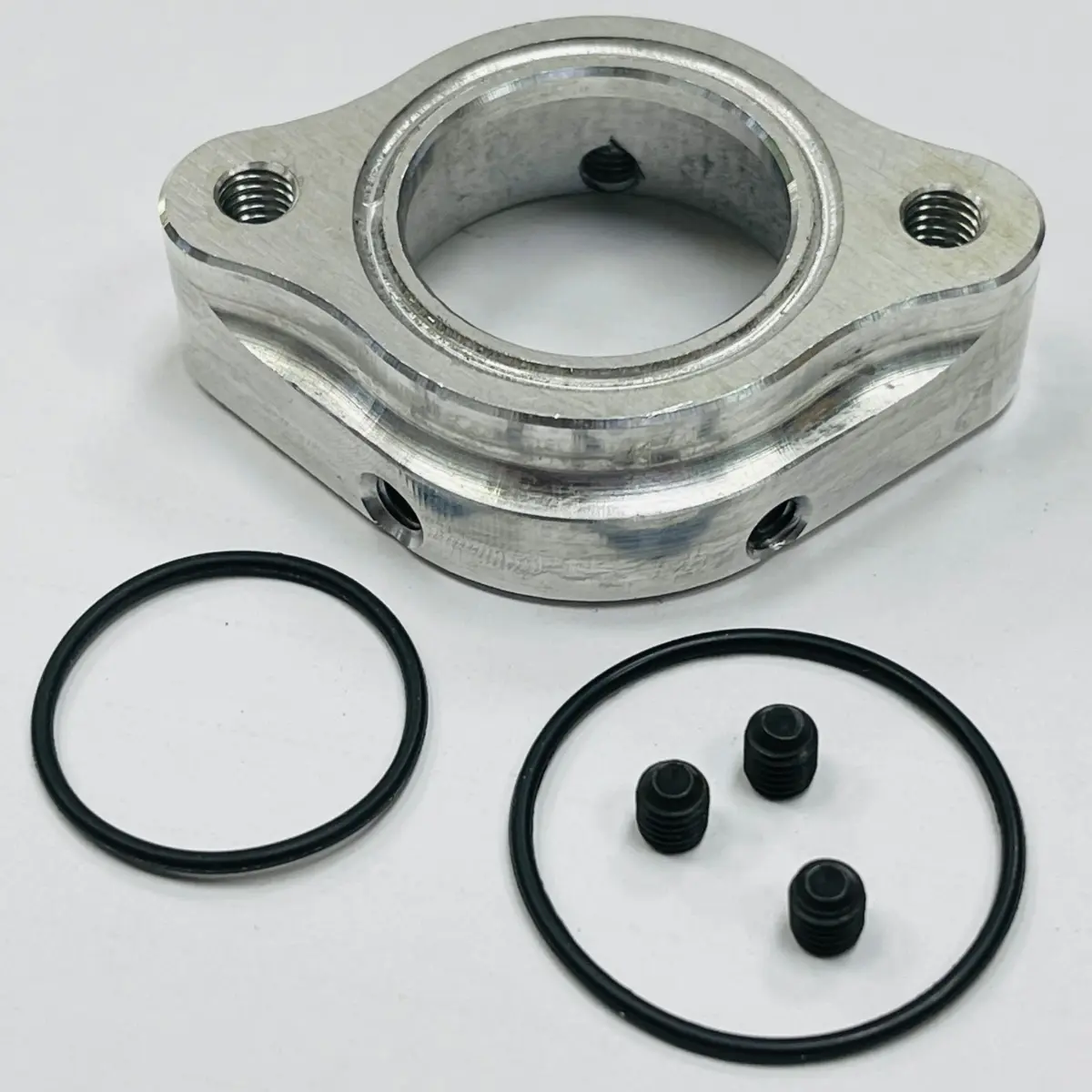 Co nối xăng nhôm cnc nguyên khối xài cho các loại bình xăng con họng 24,26,28mm Phụ Kiện Phụ Tùng