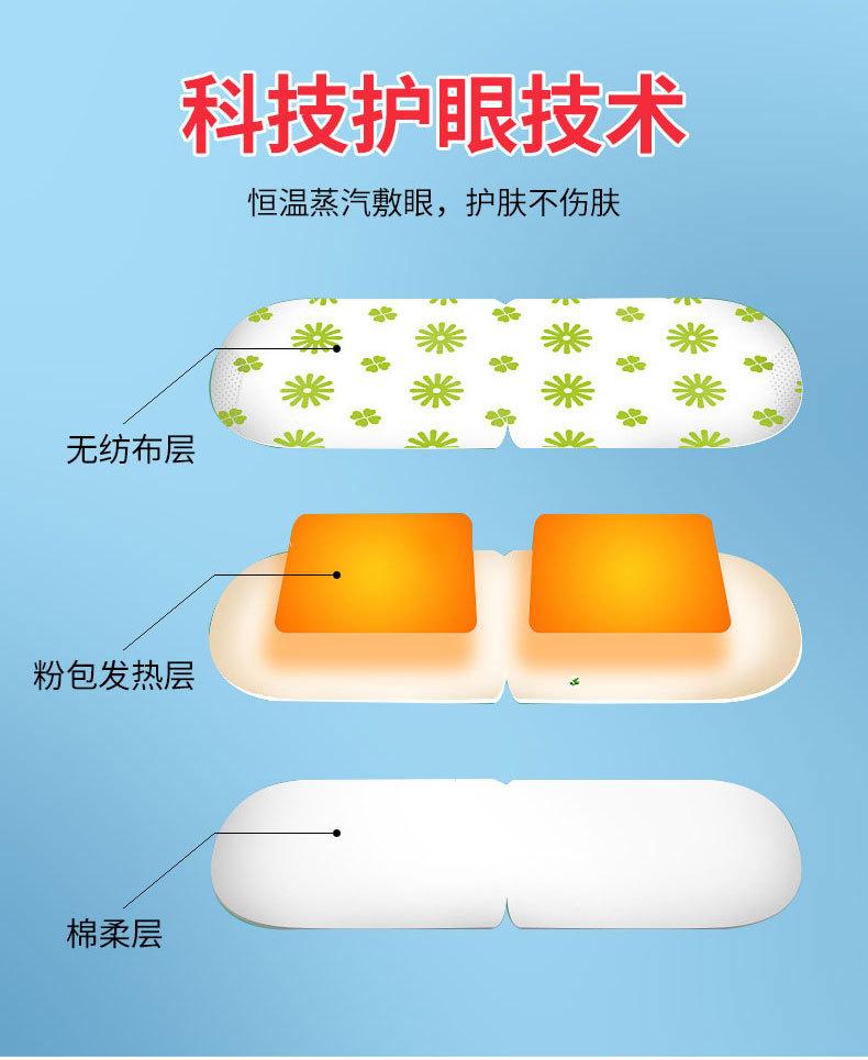 Product Introduction of Steam Eye Mask Heating Steam Eye Pad Disposable Eye Mask Sleep Lavender Steam Eyeshade 3