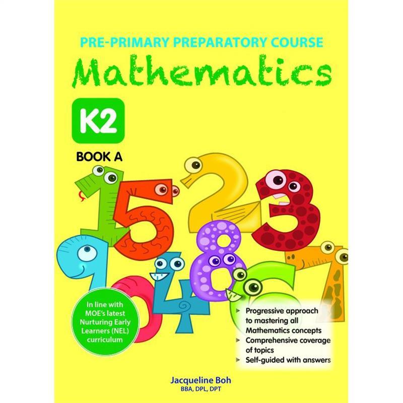 Product Introduction of High Quality Preprimary Preparatory Course Mathematics K2 Book A/Singapore Syllabus/Assessment Books 2