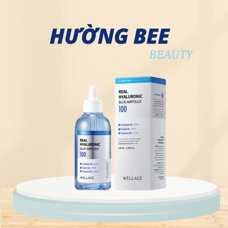 Wellage Serum HA B5 Cấp Ẩm 60 ml Cấp nước Tất cả các loại da Skincare Dưỡng Ẩm Da Nữ Dưỡng Da