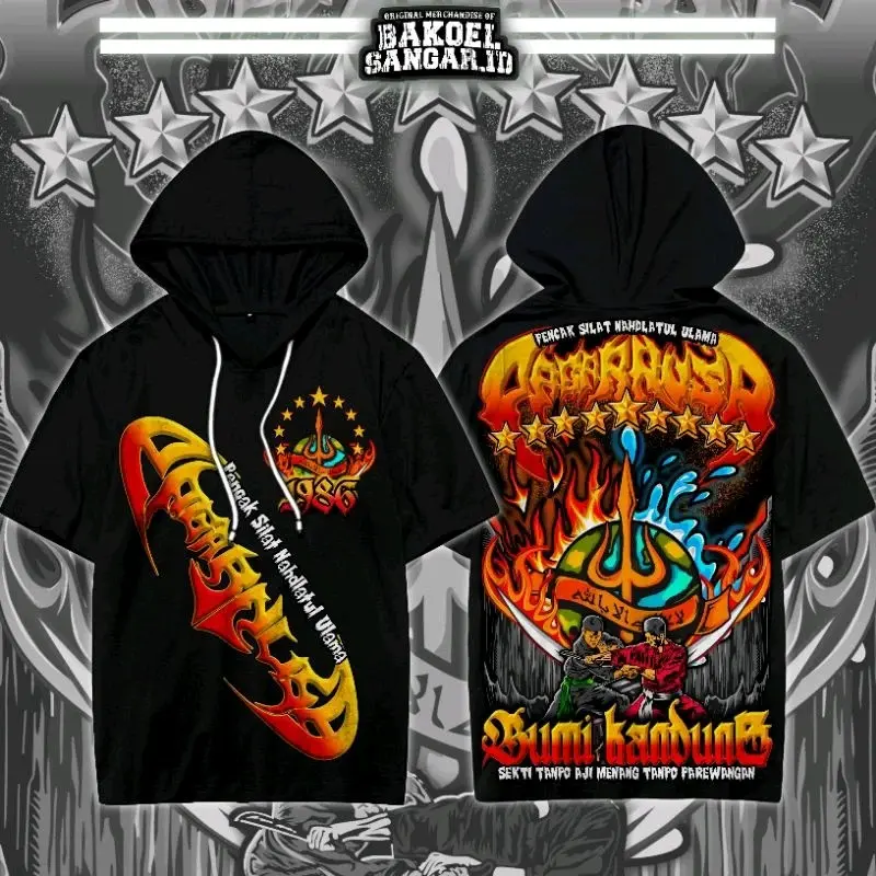 TS HOODIE Pagar Nusa Bumi Kandung Volt 4 ( A2 FULL PUNGGUNG ) Limited Edition 0