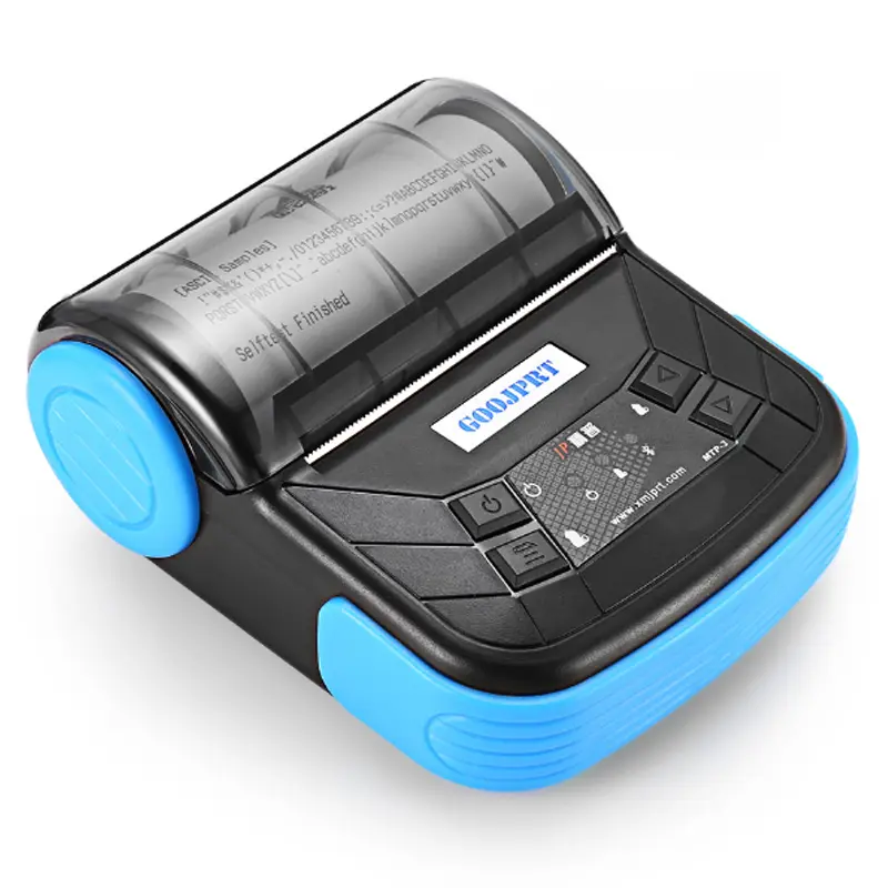 Máy in nhiệt miniGOOJPRT MTP-3, 80mm, Bluetooth , 2.0, Thiết kế nhẹ và tinh tế, máy in hóa đơn di động cho Android , Ios, Windows , phích cắm US
