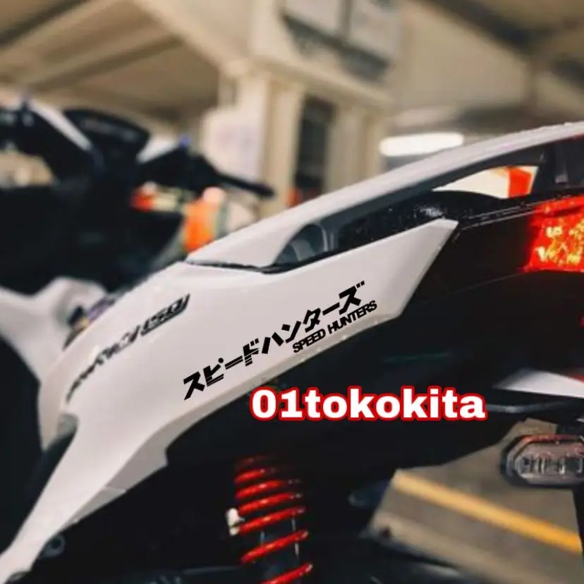 sticker cuting speedhunter sticker cutting visor helm body motor mobil helmet kanji jepang murah berkualitas