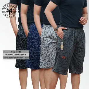 Celana Kolor 3/4 Pendek Pria Wanita Dibawah Lutut Santai Harian Dewasa Premium Bebyterry Tebal Surfing Surfing