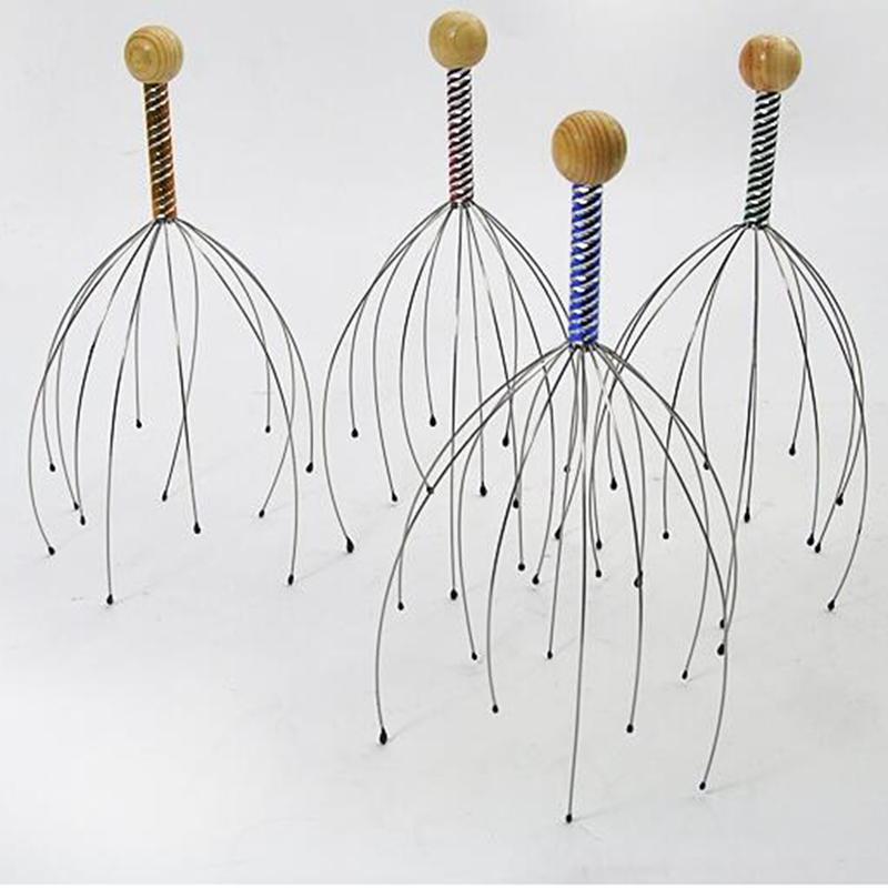 Product Introduction of Octopus Head Massager Grab Head Ball Grab Scalp Itch Paw Magic Massage 6