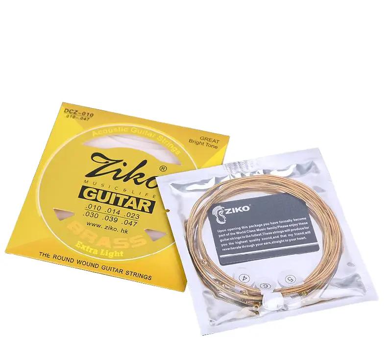 Dây đàn Guitar Acoustic ZIKO - DCZ 010/011/012 - Mỏng/Mềm/ Chất lượng và hạn chế sẻt rỉ xakho lava taylor đàn mandolin enya 12 strings guitar bass thùng guitars in dien cây đàn của rhyder & dm7 sai binz cello bao st nova c classic pro mộc phukien 505