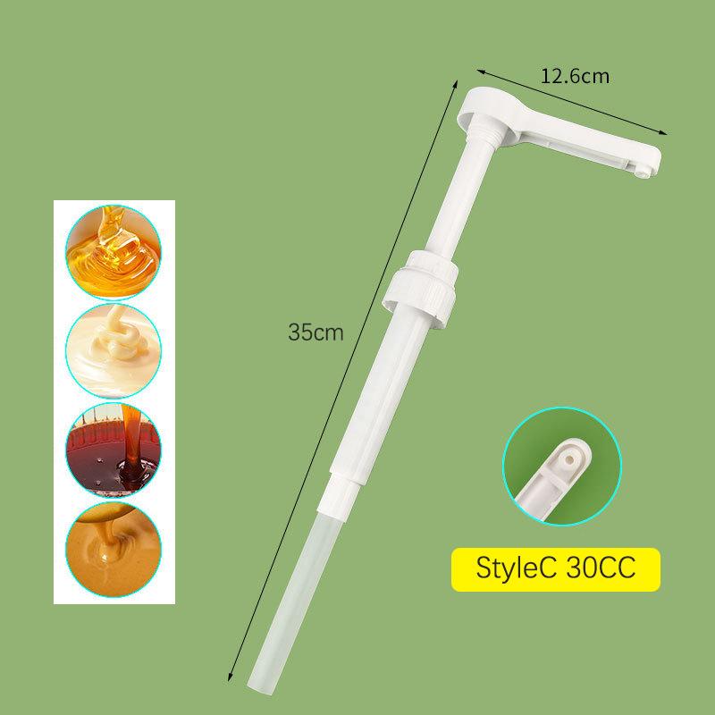 Product Introduction of Syrup Pumps Dispenser Replacement Sauce Pressure Nozzle Bottle Pump Containers for Coffee Kitchen Seasoning Liquid 41