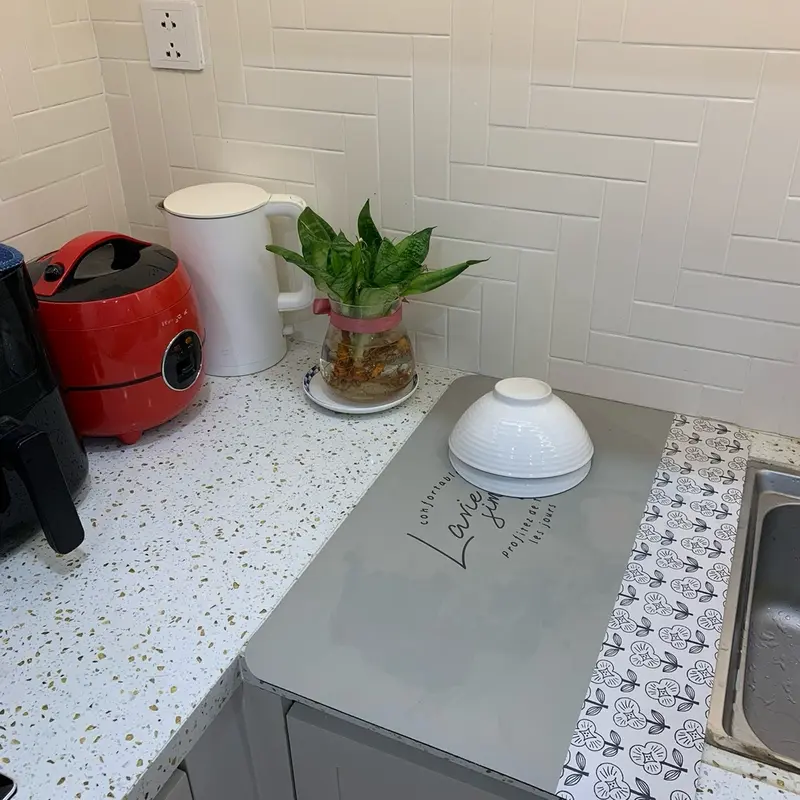 Thảm lót silicon 40*60 kệ bồn nước 2