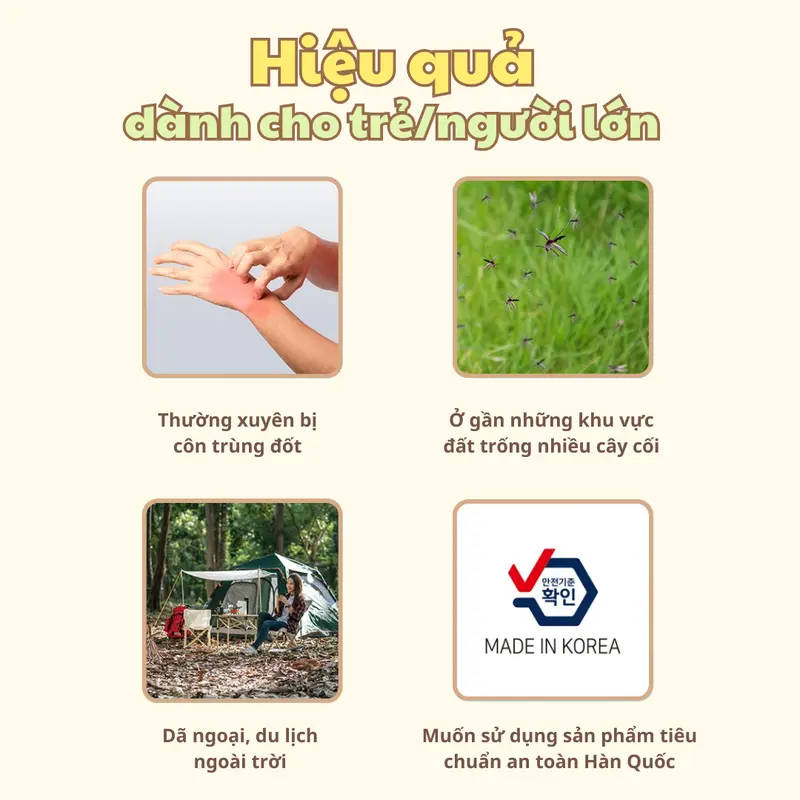 [Mua 5 tặng 1/ Mua 8 tặng 2] Set 8 sticker dán chống muỗi, côn trùng Dotori Trái tim cho Bé và Gia đình 2