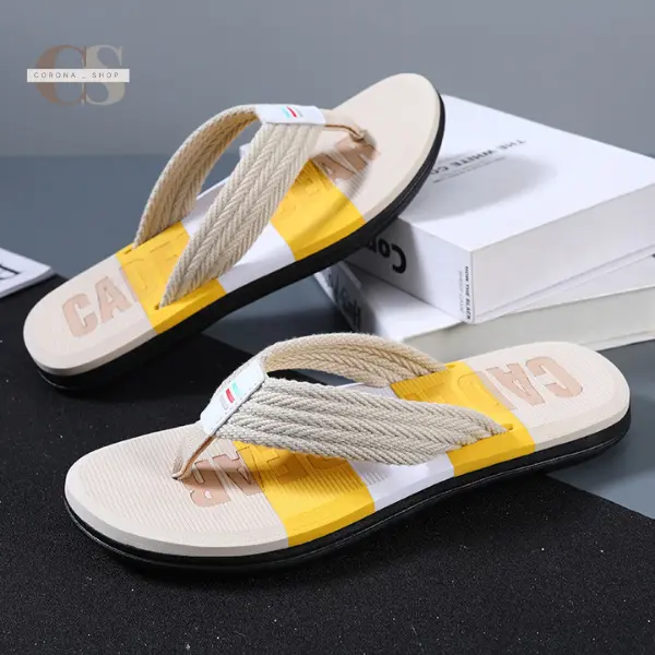 Dép kẹp, dép xỏ ngón phong cách Hàn Quốc cho nam 0
