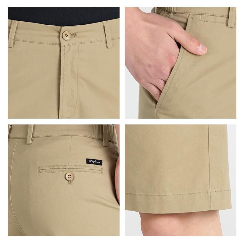 Men's Shorts, Loose Fit, Plus Size, Casual Pants, Breathable Cotton Material, Suitable for Workwear, Hiking and Sports, Fashionable, Stylish, Men's Clothing, Summer 2024 Collection 2
