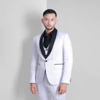 Gambar Setelan Jas Celana & Rompi Pria - Slim Fit - Tuxedo Putih- Peaky Premium Series - Goldy - JAS, S dari Goldy Studio Kab. Bantul 3 Tokopedia