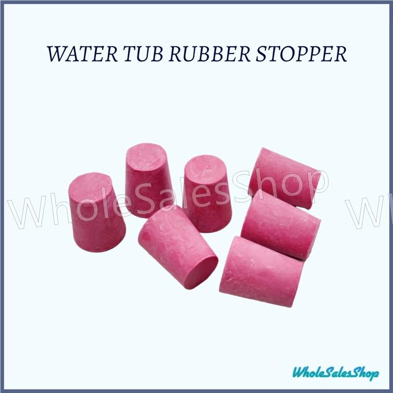 READY STOCK[1PCS] WATER TANK STOPPER WATER TUB RED RUBBER STOPPER ...
