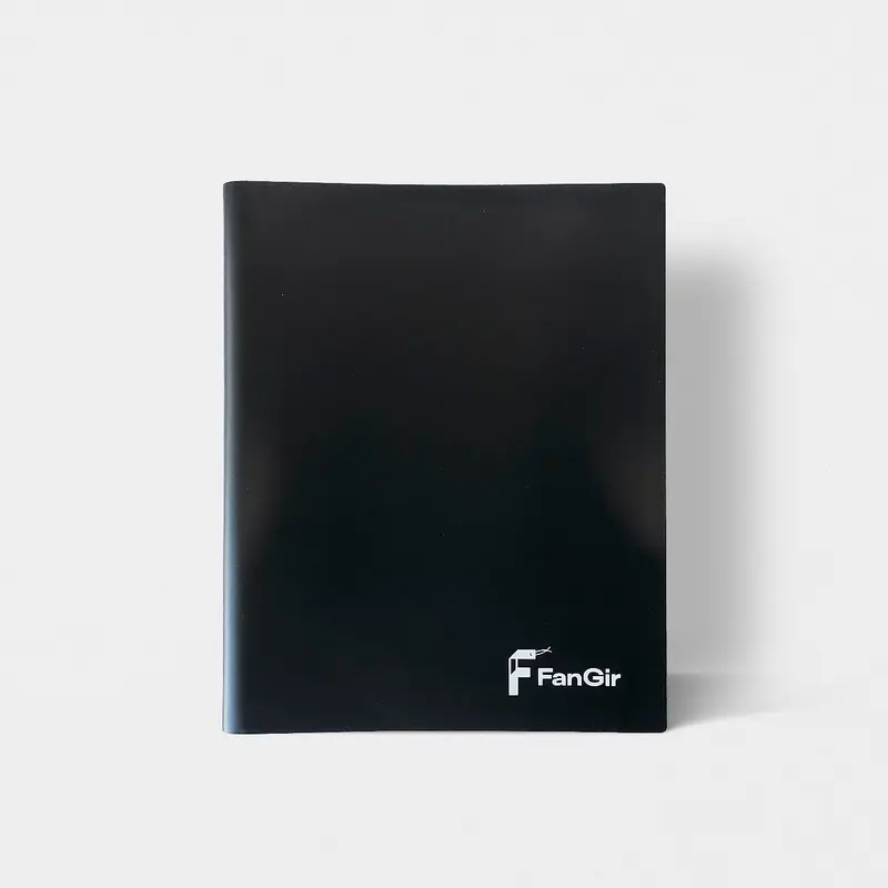Buku Album 9 Pocket Kartu Koleksi FanGir - Hitam 0