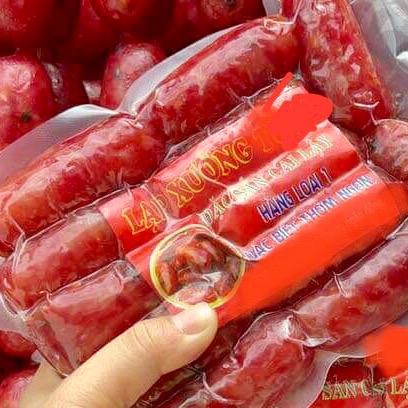 500gram Lạp xưởng heo khô tươi, hương vị truyền thống,80% nạc