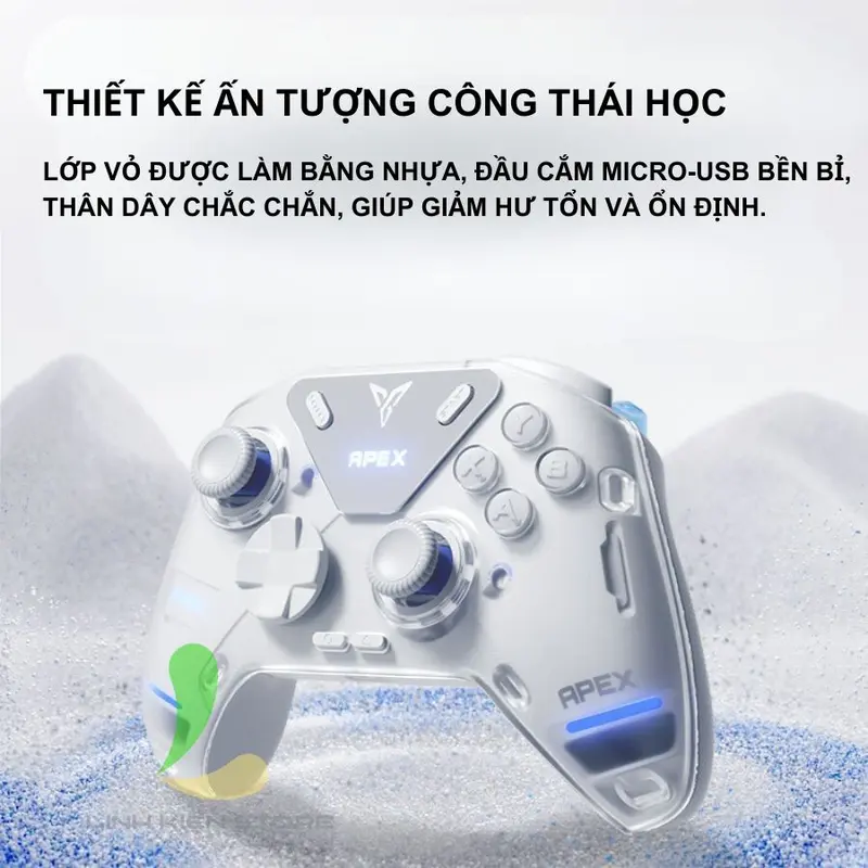 Tay cầm chơi game Apex 4 - Tay cầm Bluetooth Wireless chơi game trên Steam, Android và PC 1