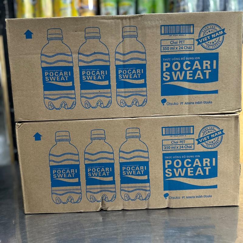 Thùng 24 chai nước uống pocari sweat chai 350ml