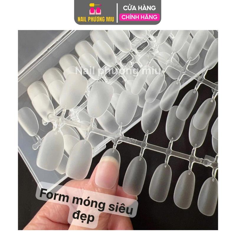 Hộp 240 Móng Up Ngắn Tròn Hạt Na, Vuông Ngắn Làm Nail, Bầu Dẻo Ôm Form Cao Cấp, Nhẹ Bền Đẹp, Móng Úp Dễ Gắn, Làm Móng Đẹp Tự Nhiên