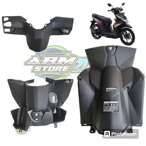 Paket Body Kasar (Beat Esp Beat Street) 2017-2018-2019 Legshild Kunci Atas / Legshild Kunci Bawah / Batok Belakang