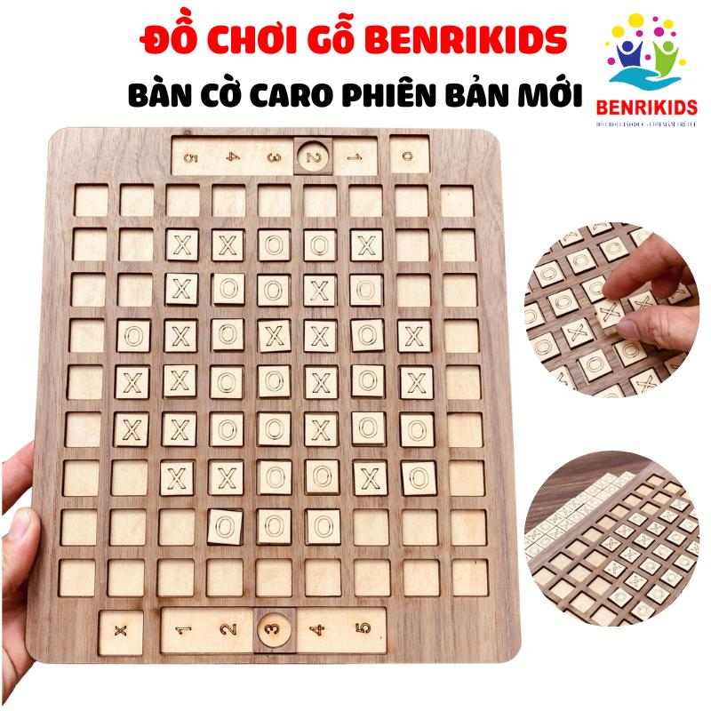 Đồ Chơi Board Game Cho Bé Phát Triển Toàn Diện, Bàn Cờ Caro Phiên Bản Mới Kèm Cột Chia Tỷ Số Thú Vị Cho Người Chơi