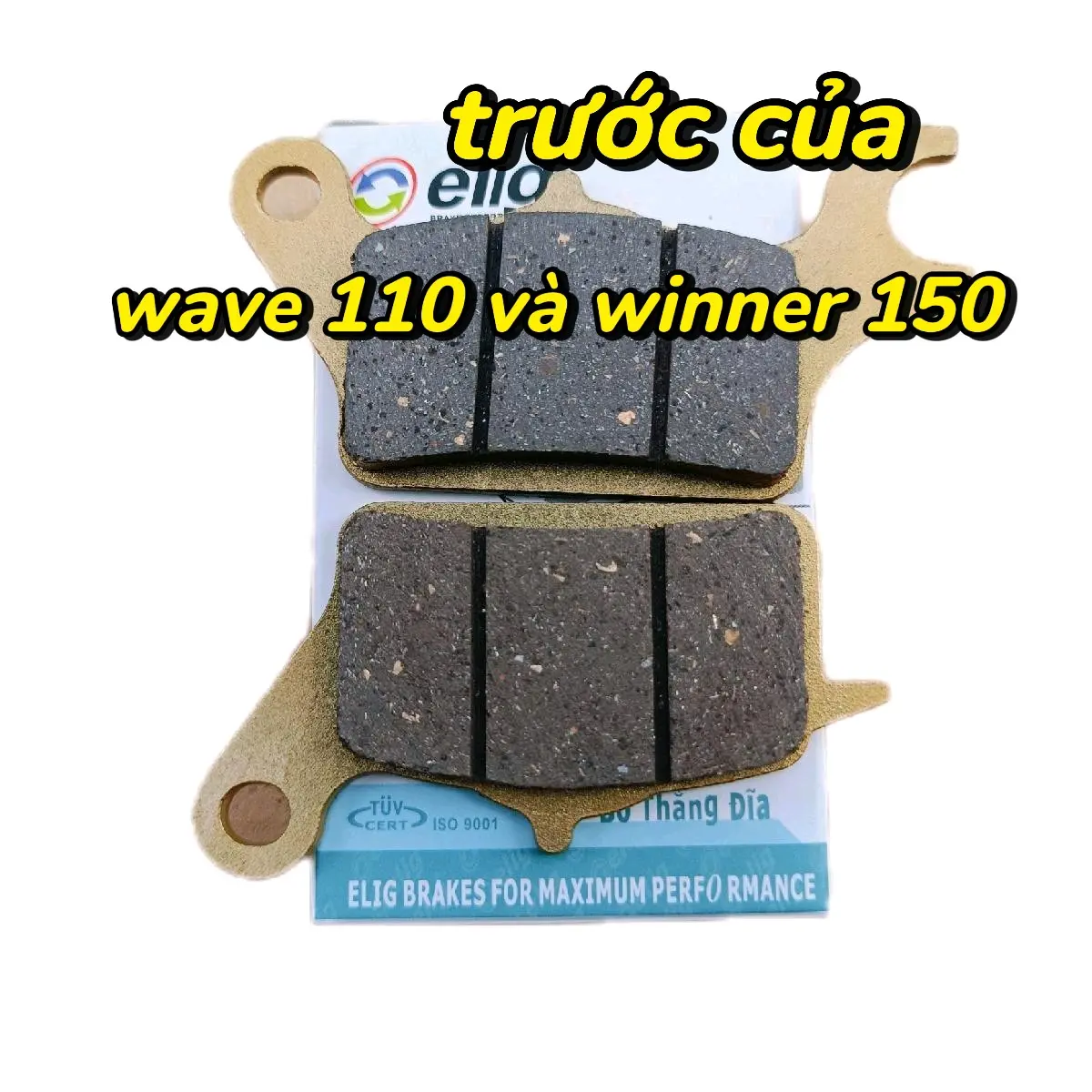 Má phanh đĩa trước Elig ws110 và winner 150 cho xe máy - phụ tùng_ Cao Su