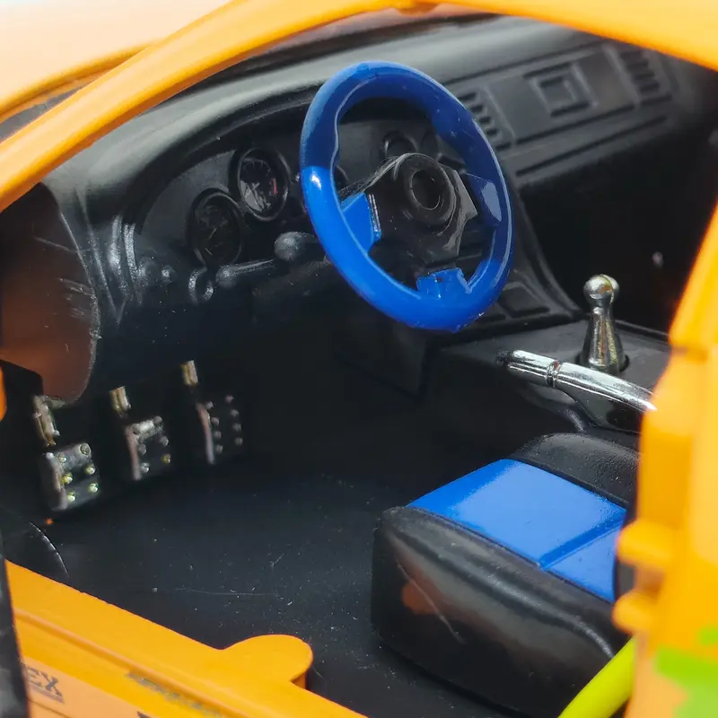 Diecast Jada Toys 1:24 Brians Toyota Supra Fast Furious Orange 2
